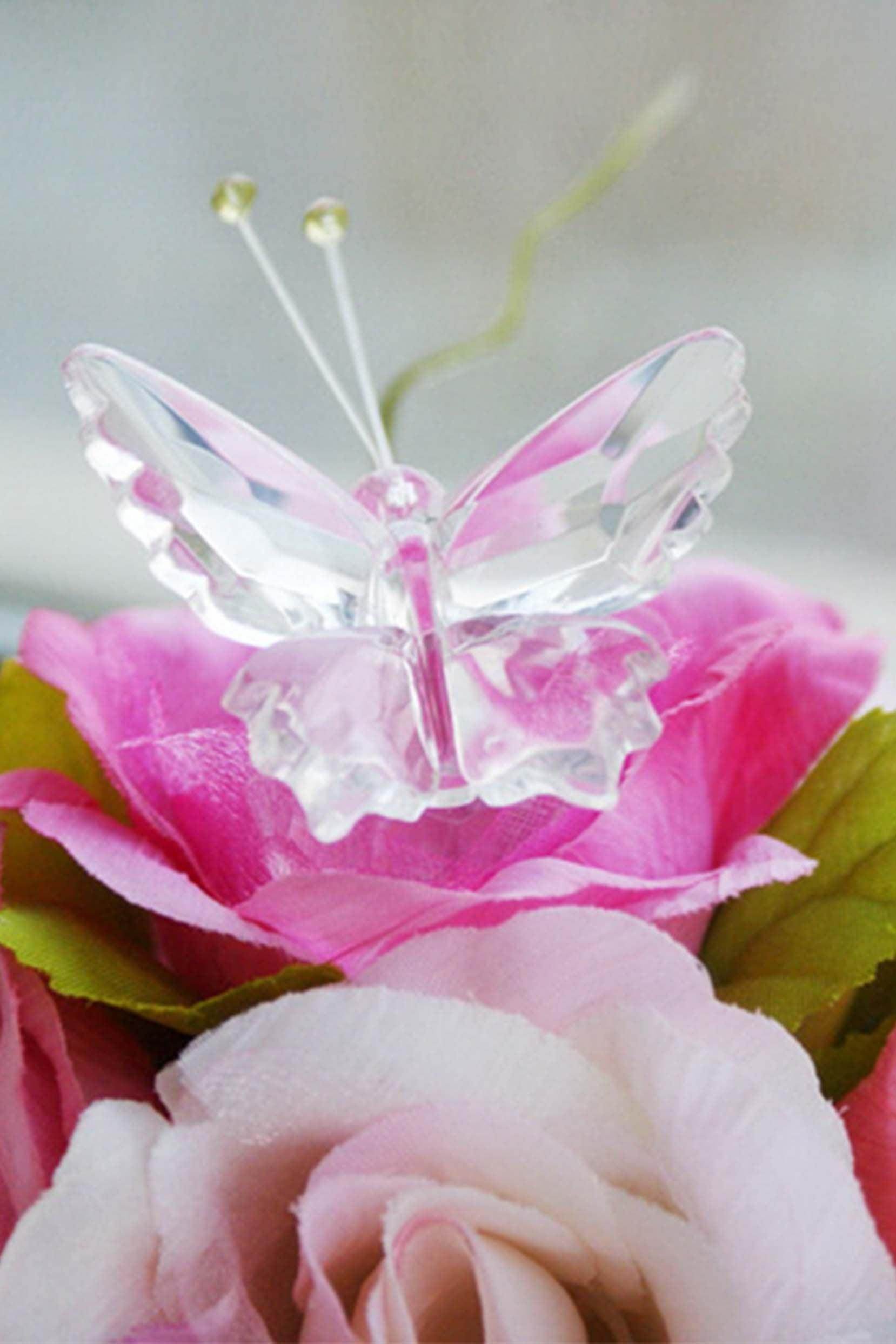 Crystal Butterfly Favors for Keepsake CGF0065 (Set of 6 pcs) - COCOMELODY